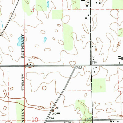 United States Geological Survey Peru, IN (1960, 24000-Scale) digital map
