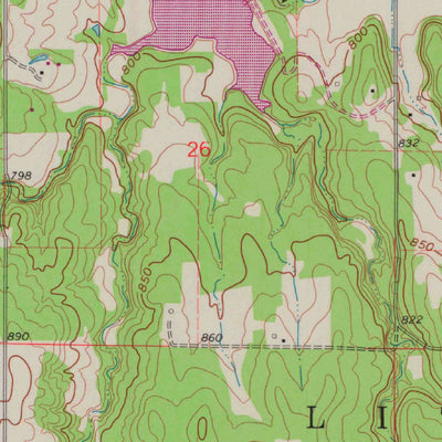 United States Geological Survey Peru, KS (1962, 24000-Scale) digital map