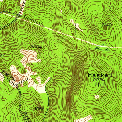 United States Geological Survey Peru, MA (1945, 24000-Scale) digital map