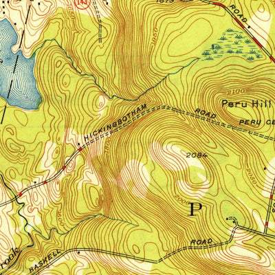 United States Geological Survey Peru, MA (1948, 31680-Scale) digital map