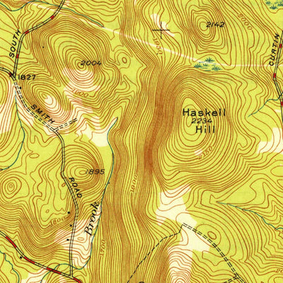 United States Geological Survey Peru, MA (1948, 31680-Scale) digital map