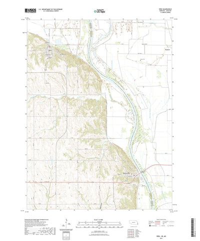 United States Geological Survey Peru, NE (2021, 24000-Scale) digital map