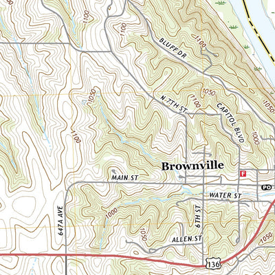 United States Geological Survey Peru, NE (2021, 24000-Scale) digital map