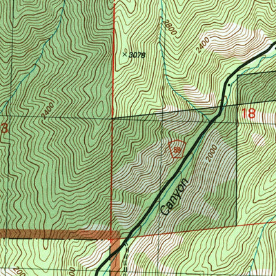 United States Geological Survey Peshastin, WA (2003, 24000-Scale) digital map