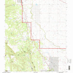 United States Geological Survey Petaca Peak, NM (1995, 24000-Scale) digital map