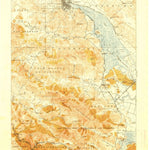 United States Geological Survey Petaluma, CA (1914, 62500-Scale) digital map