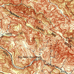 United States Geological Survey Petaluma, CA (1942, 62500-Scale) digital map