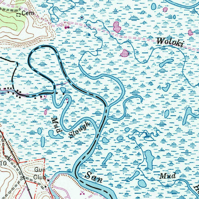 United States Geological Survey Petaluma River, CA (1954, 24000-Scale) digital map