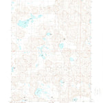 United States Geological Survey Peter Long Lake, NE (1989, 24000-Scale) digital map