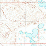 United States Geological Survey Peter Long Lake, NE (1989, 24000-Scale) digital map