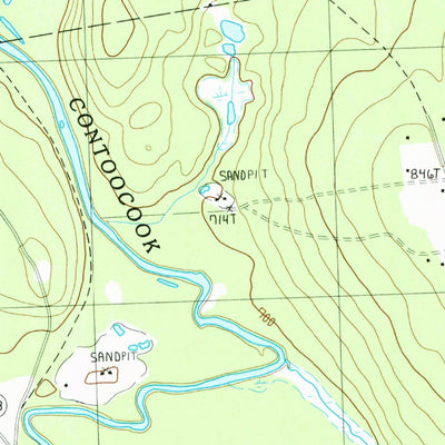 United States Geological Survey Peterborough North, NH (1987, 24000-Scale) digital map