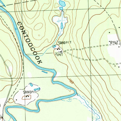 United States Geological Survey Peterborough North, NH (1997, 24000-Scale) digital map