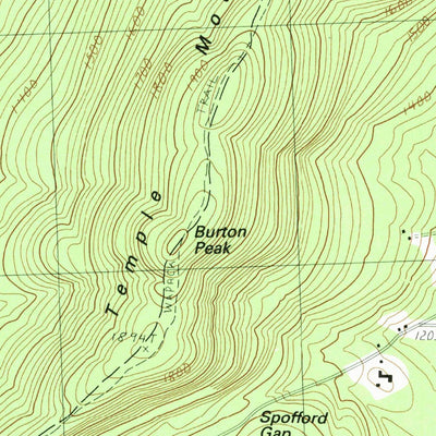United States Geological Survey Peterborough South, NH (1987, 24000-Scale) digital map