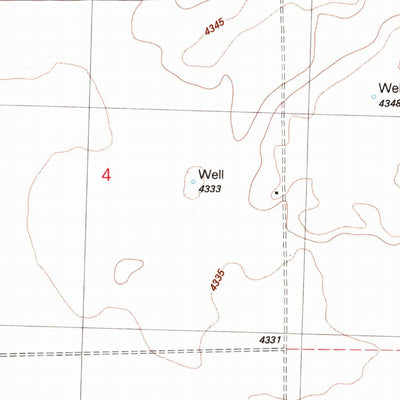 United States Geological Survey Peters Creek Sink, OR (1982, 24000-Scale) digital map