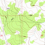 United States Geological Survey Peters Creek Sink, OR (1982, 24000-Scale) digital map
