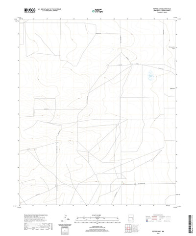 United States Geological Survey Peters Lake, NM (2020, 24000-Scale) digital map