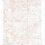 United States Geological Survey Peters Nipple, UT-CO (1985, 24000-Scale) digital map