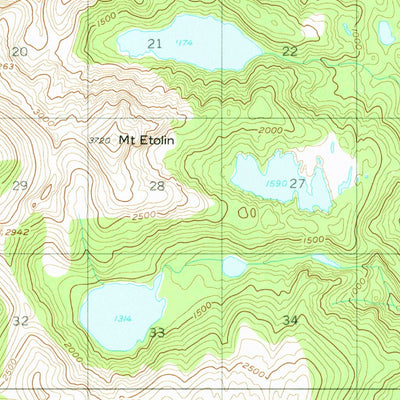 United States Geological Survey Petersburg A-1, AK (1951, 63360-Scale) digital map
