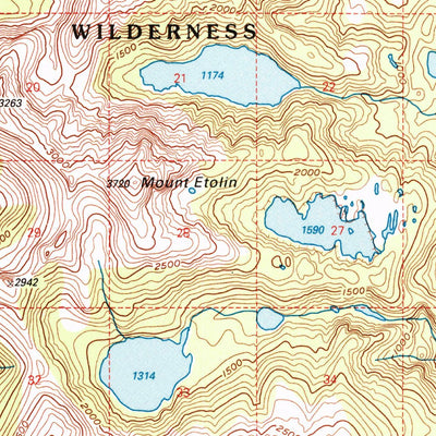 United States Geological Survey Petersburg A-1, AK (1995, 63360-Scale) digital map