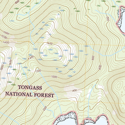 United States Geological Survey Petersburg A-1 SE, AK (2017, 25000-Scale) digital map