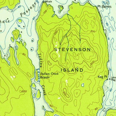 United States Geological Survey Petersburg A-3, AK (1953, 63360-Scale) digital map