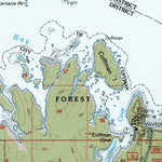 United States Geological Survey Petersburg A-3, AK (1994, 63360-Scale) digital map
