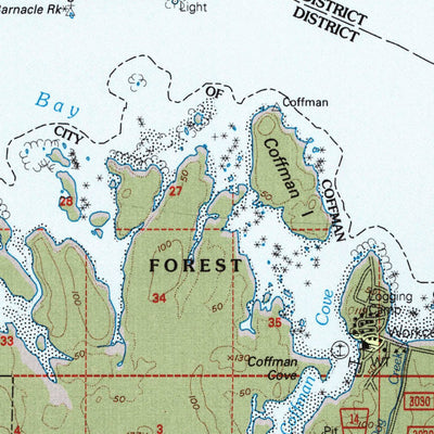 United States Geological Survey Petersburg A-3, AK (1994, 63360-Scale) digital map