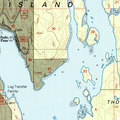 United States Geological Survey Petersburg A-4, AK (1994, 63360-Scale) digital map