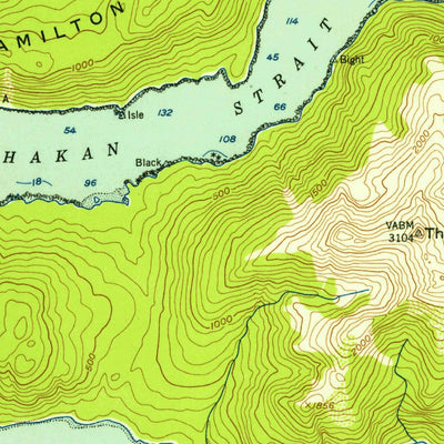 United States Geological Survey Petersburg A-5, AK (1953, 63360-Scale) digital map