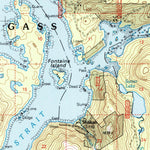 United States Geological Survey Petersburg A-5, AK (1995, 63360-Scale) digital map