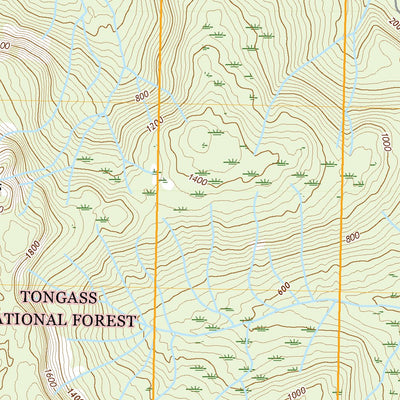 United States Geological Survey Petersburg A-5 SW, AK (2021, 25000-Scale) digital map
