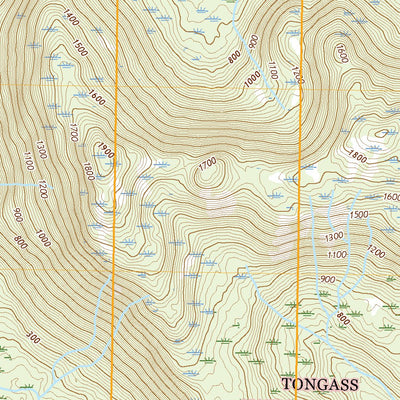 United States Geological Survey Petersburg A-6 NW, AK (2021, 25000-Scale) digital map