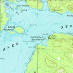 United States Geological Survey Petersburg, AK (1960, 250000-Scale) digital map