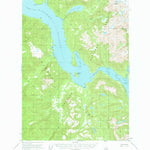 United States Geological Survey Petersburg B-1, AK (1955, 63360-Scale) digital map