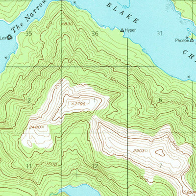 United States Geological Survey Petersburg B-1, AK (1955, 63360-Scale) digital map