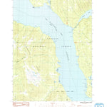 United States Geological Survey Petersburg B-1 NW, AK (1992, 25000-Scale) digital map