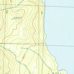 United States Geological Survey Petersburg B-1 NW, AK (1992, 25000-Scale) digital map