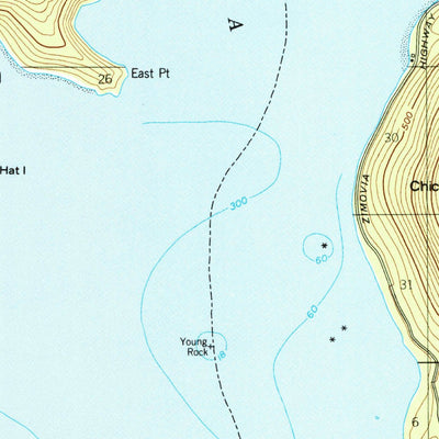 United States Geological Survey Petersburg B-2, AK (1953, 63360-Scale) digital map