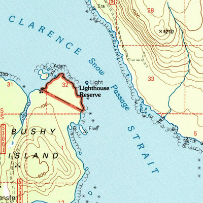 United States Geological Survey Petersburg B-3, AK (1995, 63360-Scale) digital map