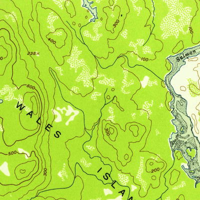 United States Geological Survey Petersburg B-4, AK (1951, 63360-Scale) digital map