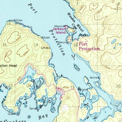 United States Geological Survey Petersburg B-5, AK (1949, 63360-Scale) digital map