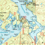 United States Geological Survey Petersburg B-5, AK (1995, 63360-Scale) digital map
