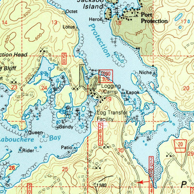 United States Geological Survey Petersburg B-5, AK (1995, 63360-Scale) digital map