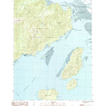 United States Geological Survey Petersburg C-2 SW, AK (1992, 25000-Scale) digital map
