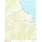 United States Geological Survey Petersburg C-3 NE, AK (1992, 25000-Scale) digital map