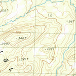 United States Geological Survey Petersburg C-3 NE, AK (1992, 25000-Scale) digital map