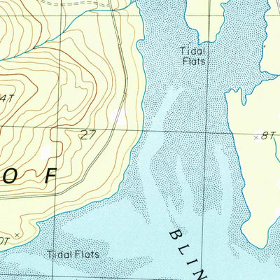 United States Geological Survey Petersburg C-3 SE, AK (1992, 25000-Scale) digital map
