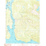 United States Geological Survey Petersburg C-3 SW, AK (1992, 25000-Scale) digital map