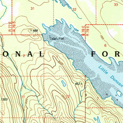 United States Geological Survey Petersburg C-4, AK (1995, 63360-Scale) digital map