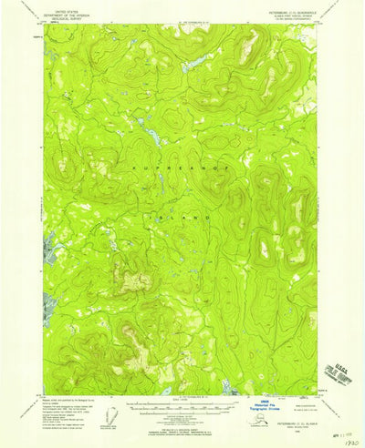 United States Geological Survey Petersburg C-5, AK (1948, 63360-Scale) digital map